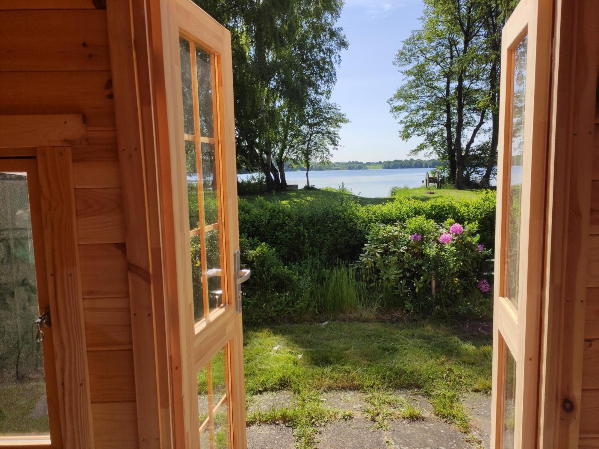 Glamping Pod Am See Wittenborn Buitenkant foto